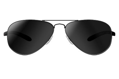 sunglasses-aviators-black